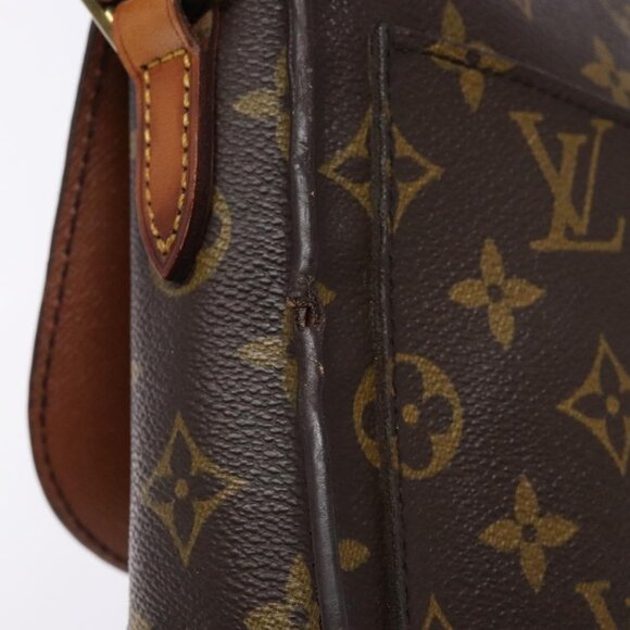 Authentic LOUIS VUITTON Monogram Saint Cloud MM Shoulder Bag M51243 LV - Picture 15 of 16